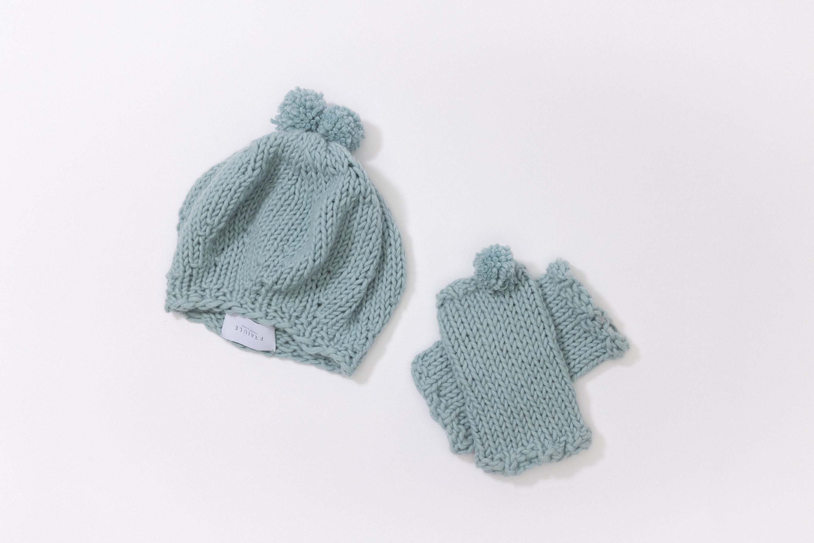 Set Baskenmütze & Pulswärmer